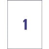 Ultra Resistant Labels B4775-50 210 x 297 mm