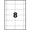 Name Badge Inserts L7418-25 86 x 55 mm