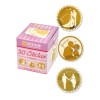 Round Gold Wedding ZDesign Stickers 56812
