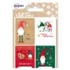 Gnome Christmas Gift Labels NGIFT02.UK