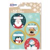 Santa Christmas Gift Labels NGIFT15.UK
