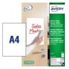 Write & Wipe Sheets 70701 Content: 4 Labels / 4 Sheet