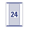 Filing Labels L7170-25 134 x 11 mm