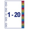 Ready Index™ Dividers 01966501 222 x 297 mm