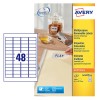 Mini Multipurpose Labels L4736REV-25 Content: 1200 Labels / 25 Sheet