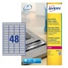 Resistant labels L6009-20 Content: 960 Labels / 20 Sheet