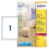 Crystal Clear labels L7784-25