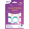 12 Shoe Name Labels - 2 formats  CHAUS12.UK