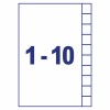 Index Maker™ Dividers, 01816061 01816061 222 x 297 mm