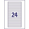 Ultra Resistant Labels B7170-50 11 x 134 mm