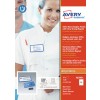 Office Name Badges - Plastic with  Extra Strong Magnet 4839B-L