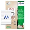 Write & Wipe Sheets 70705 Content: 4 Labels / 4 Sheet