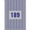 Resistant Labels L6008-5 25.4 x 10 mm