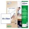 Write & Wipe Sheets 70704 Content: 4 Labels / 4 Sheet