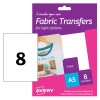 Fabric Transfers HTT01 Content: 8 Films / 8 Sheet
