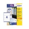 Filing Labels, L7171, 100 L7171-100 Content: 400 Labels / 100 Sheet