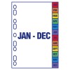 Ready Index™ Dividers 02002501 222 x 297 mm