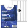 AVERY - 500 TYVEK® paper wristbands width 19mm Fluorescent Blue TYVBL-50