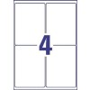 Resistant labels L4774-20 99.1 x 139 mm