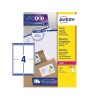 UltraGrip Parcel Labels L7169-10 Content: 40 Labels / 10 Sheets