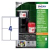 Ultra Resistant Labels B3483-50 Content: 200 Labels / 50 Sheet