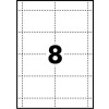 20 Badge Pockets 4823 90 x 60 mm