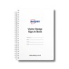 Visitor Badge Sign-In Book  4850S-THR.UK
