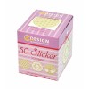 Round Gold Floral ZDesign Stickers 56817