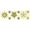 Gold Star Christmas ZDesign Stickers 56823 38 mm