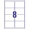 Weatherproof Film Labels L4715-20 99.1 x 67.7 mm