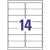 Address Labels, J8563, 25 sheets J8563-25 99.1 x 38.1 mm