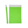 The image contains several strips in bright green color, each marked with a number on a white top. They appear to be identification or labeling strips, possibly for organizational purposes.