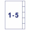 Index Maker™ Dividers, 01814061 01814061 222 x 297 mm