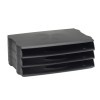 Wide Entry Letter Tray - DTR Eco DR800BLK