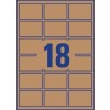 Kraft Labels L7110-20 62 x 42 mm