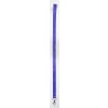 The image shows a long, smooth purple ribbon with a clip at one end. It is straight and flat, laid against a plain background.