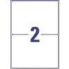 This is an image with a large blue '2' on a white background, divided into four sections.