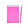 The image shows a set of pink paper strips, each labeled with a unique number, arranged in a row. One strip is separate from the others.